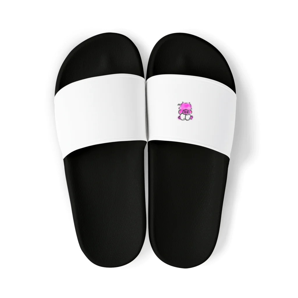 りさポンショップのブヒ君 Sandals