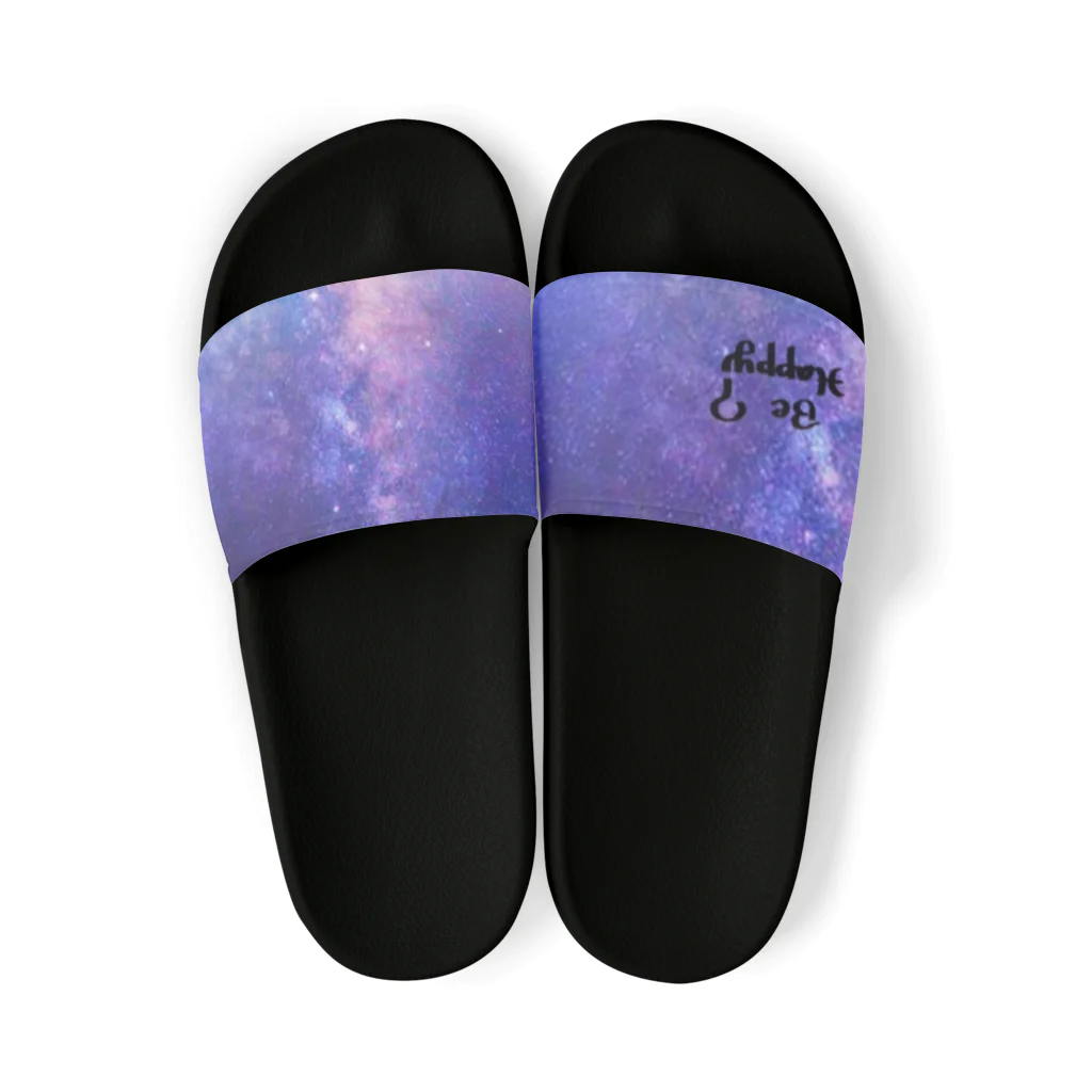 HARUZIONのBe Happy? 〈Galaxy〉 Sandals