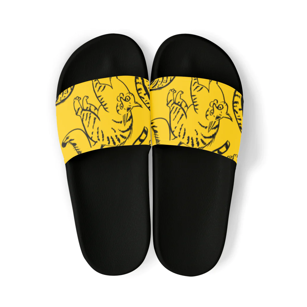 megumiillustrationのcat flow Sandals