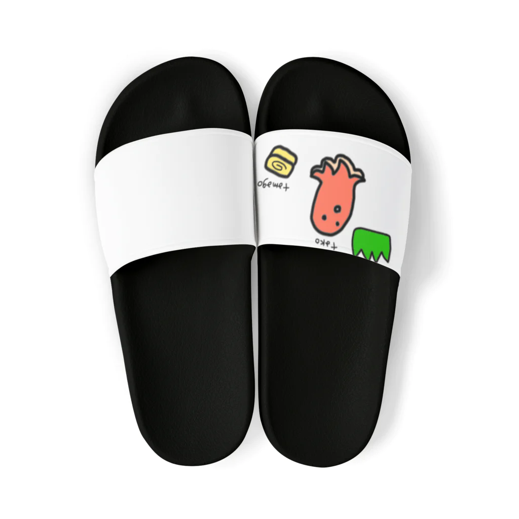 くまさんしょっぷのたこさん Sandals