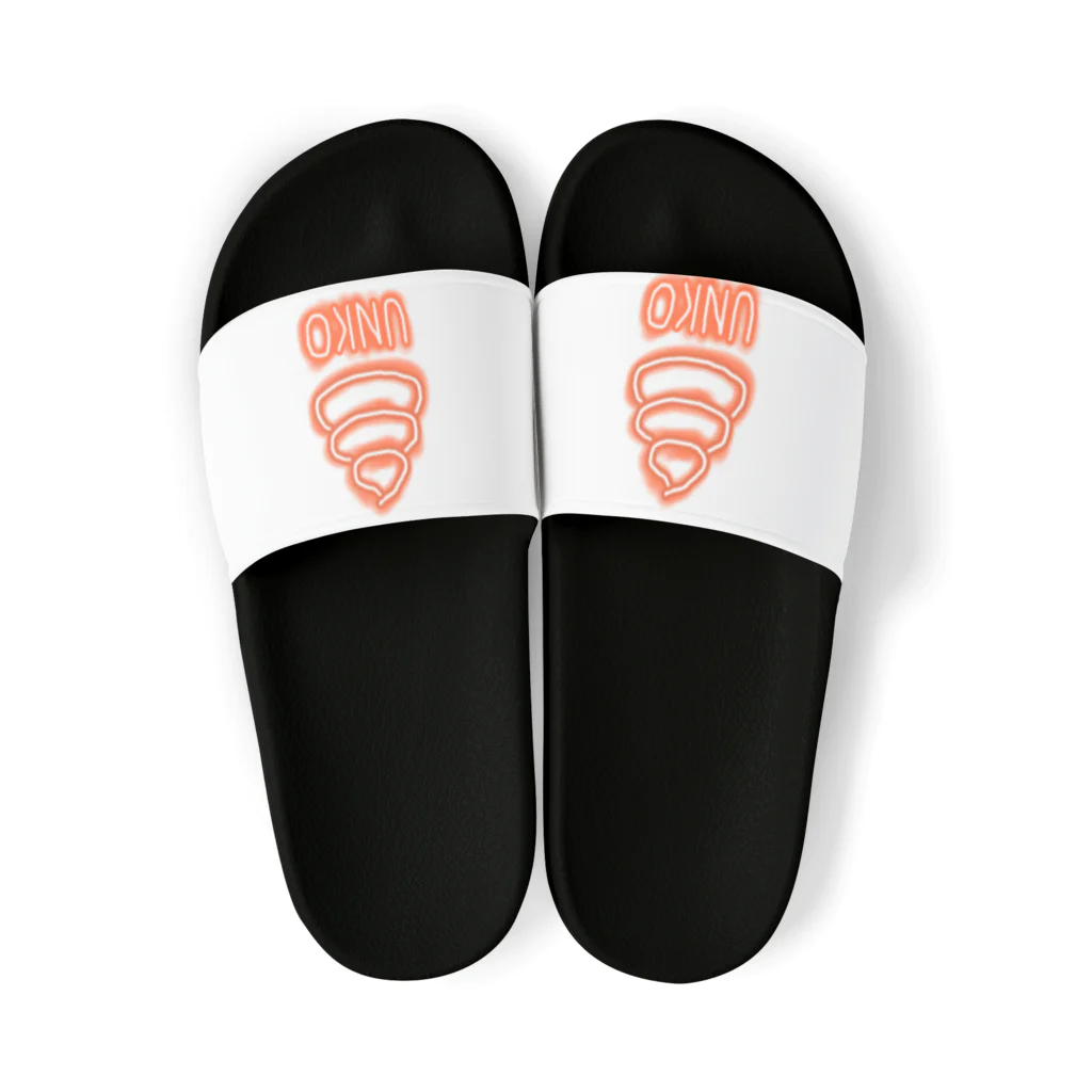 ichiyac designのウンコネオン Sandals