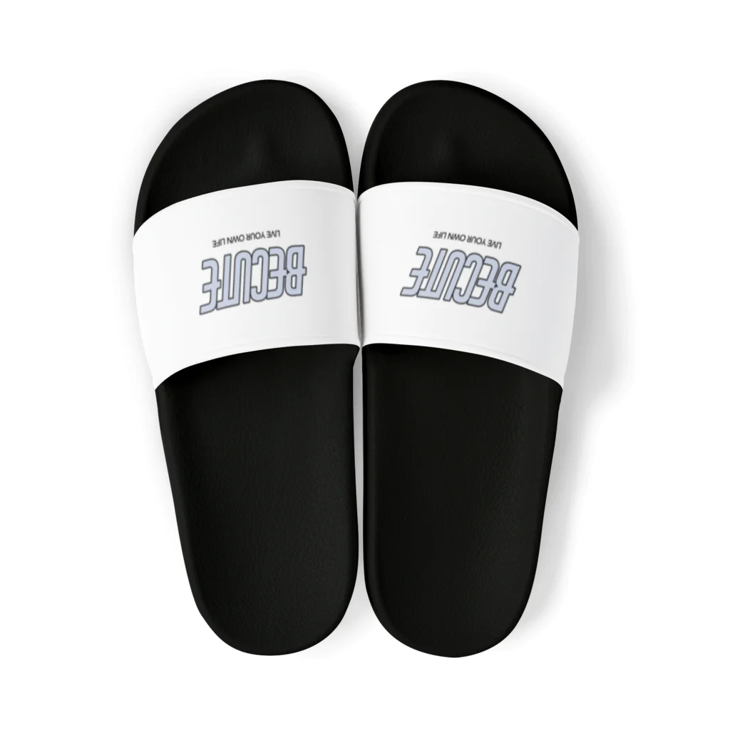 BecuteのBecute ロゴ Sandals