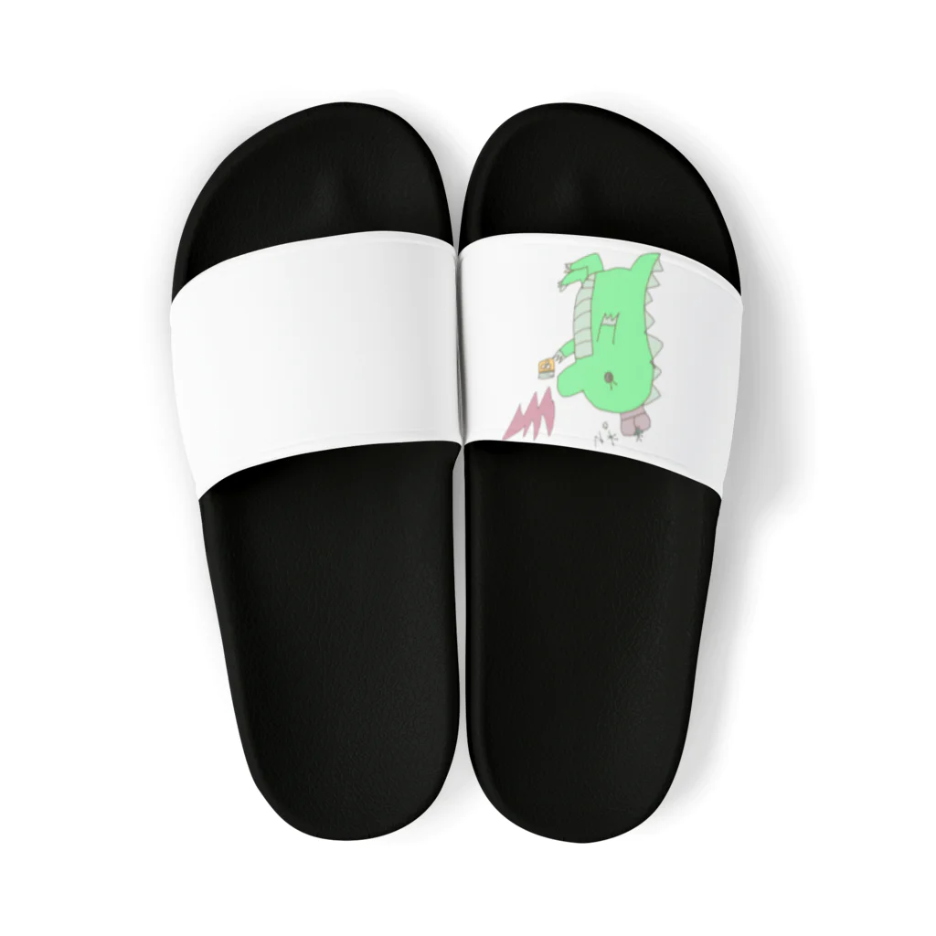 成瀬's SHOPの恐竜のきぃくん Sandals