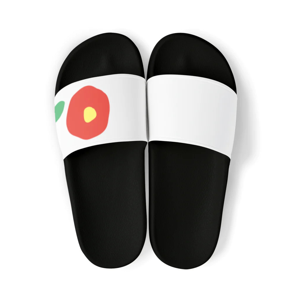 kozukuzukzの椿（赤） Sandals