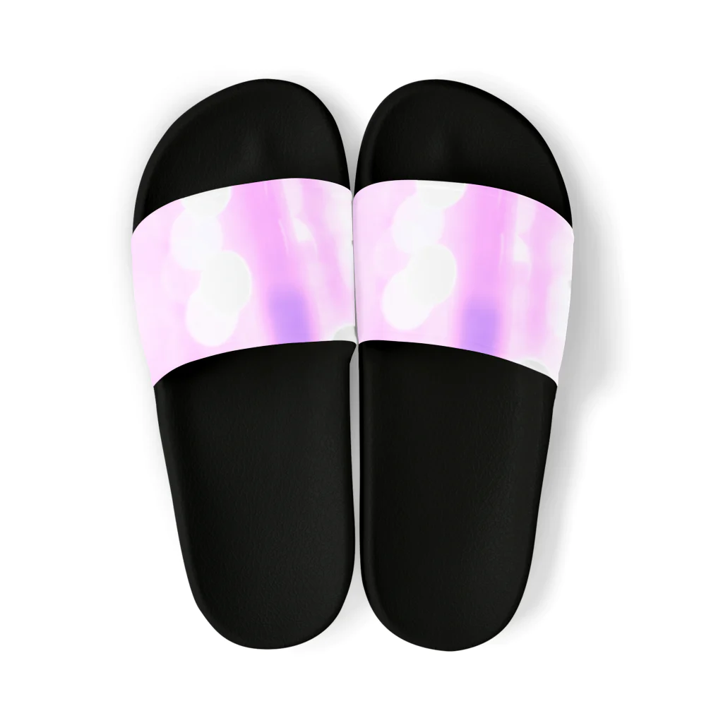 a_humのLights_pink Sandals