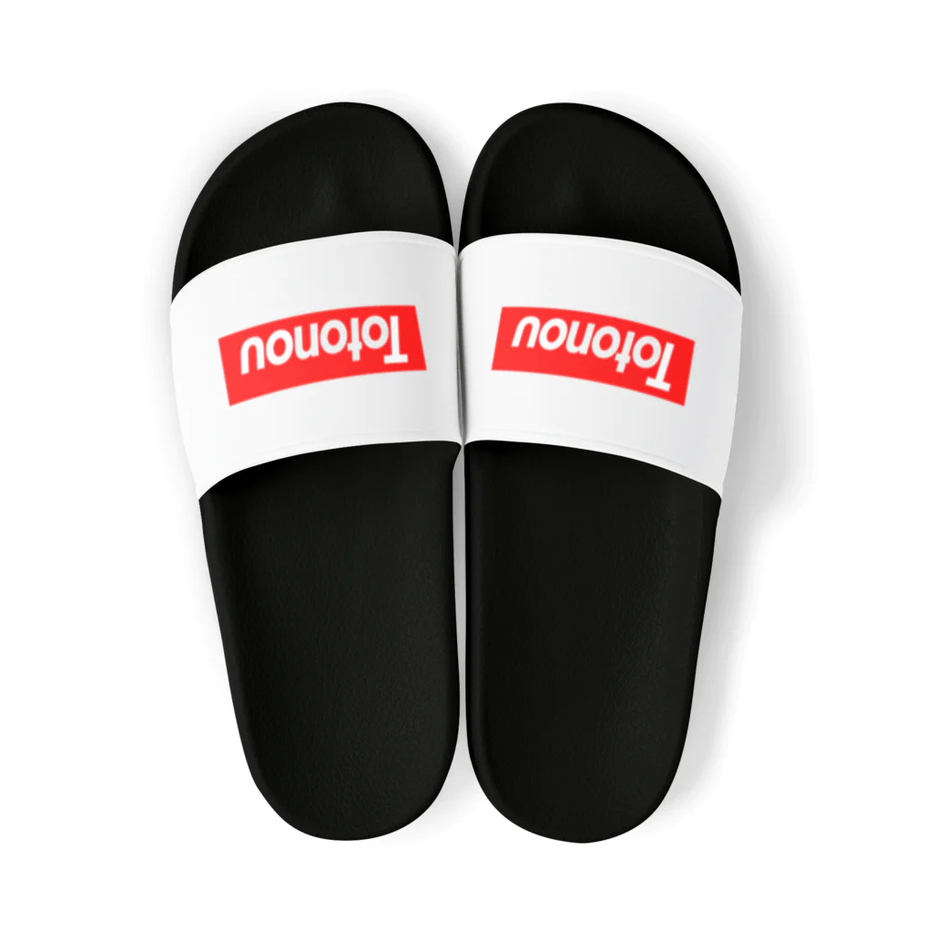 おもしろいTシャツ屋さんのTotonou　整う　サウナ　SAUNA　Sauna　 Sandals