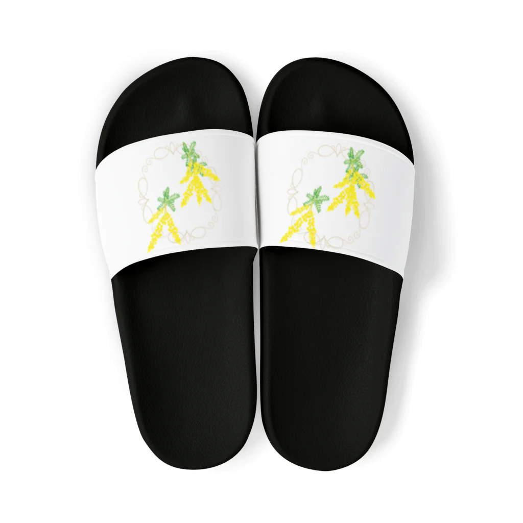 ちびたん工房のミモザ Sandals