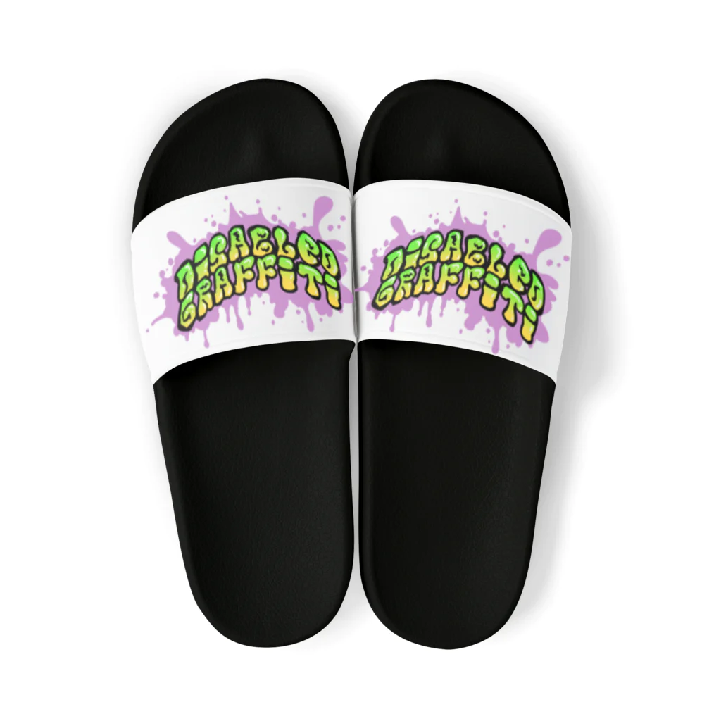 すぷらのDisabled　Graffiti Sandals