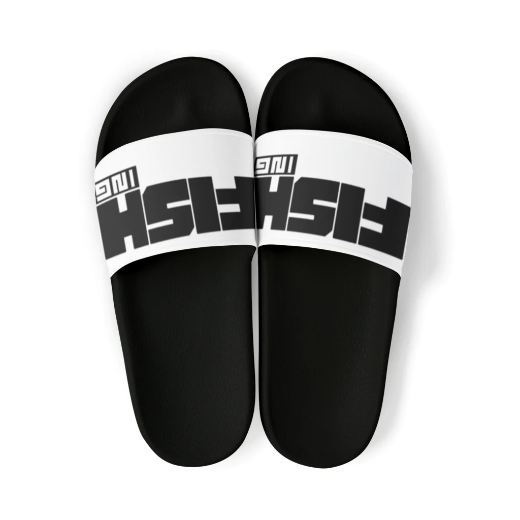 おもしろいTシャツ屋さんのFISHING　釣り　FISH　 Sandals