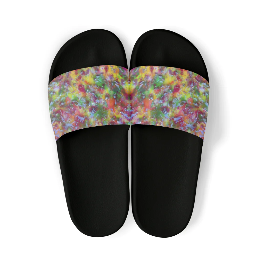 でおきしりぼ子の実験室のFlourish_Colours(1x1) Sandals