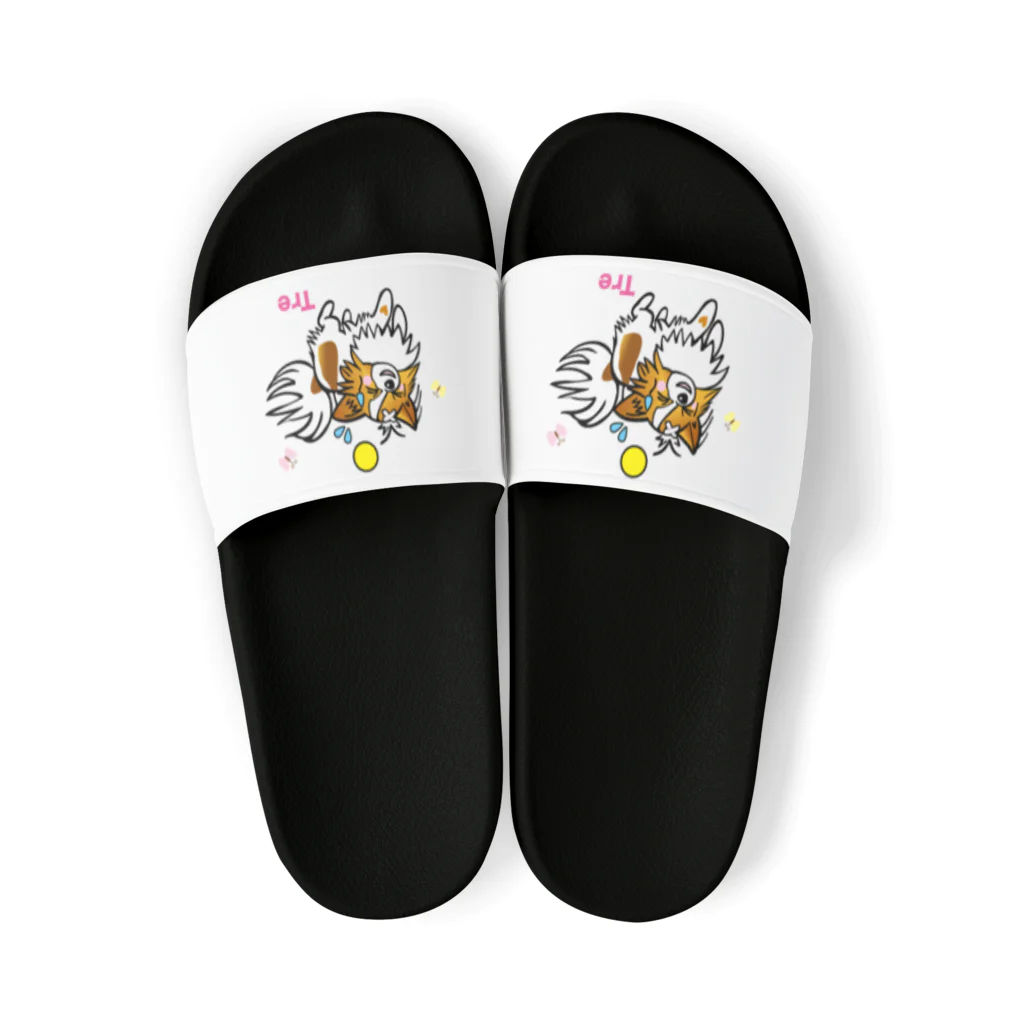 みみのお友達のトレちゃんグッズ Sandals