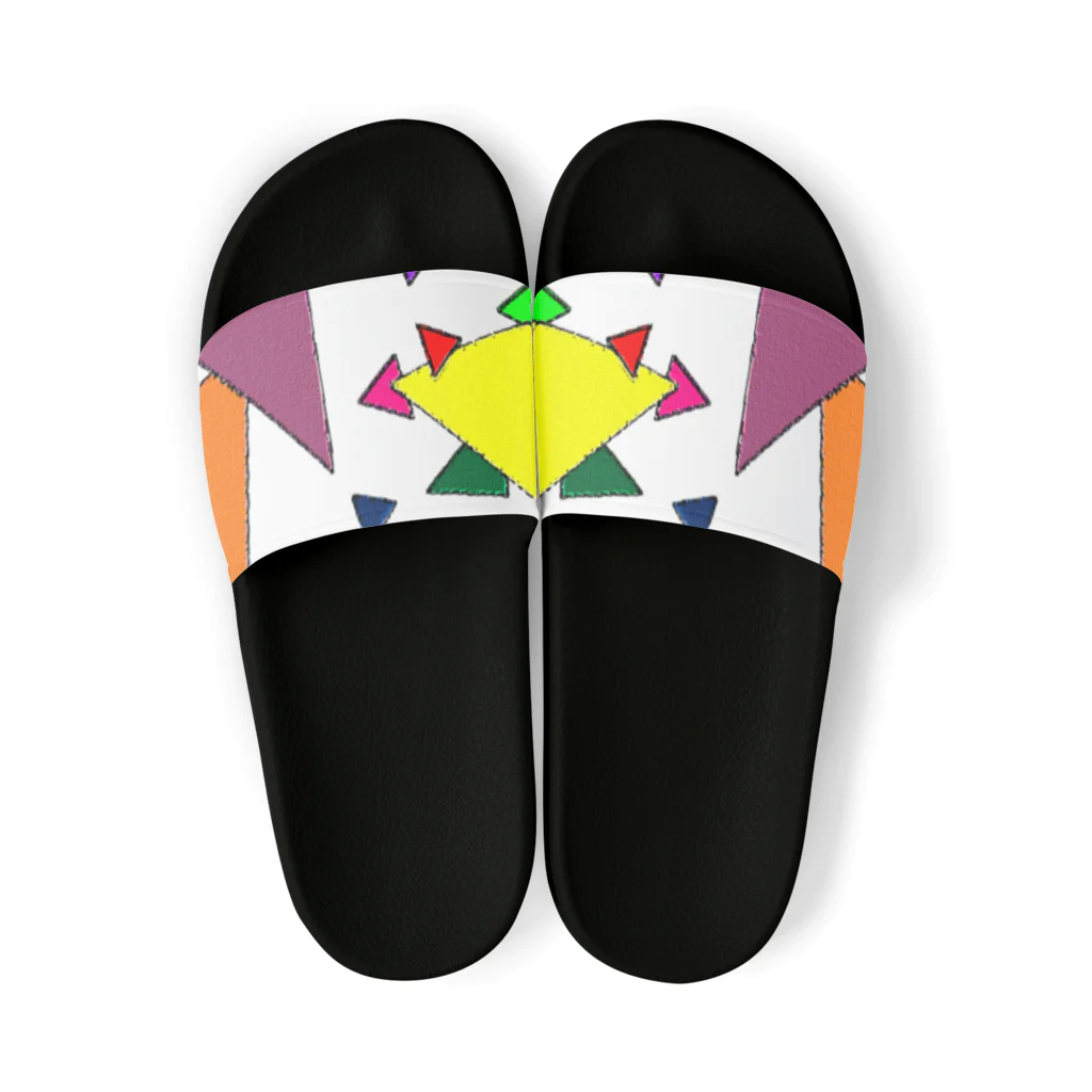 でおきしりぼ子の実験室のTrianglez Sandals