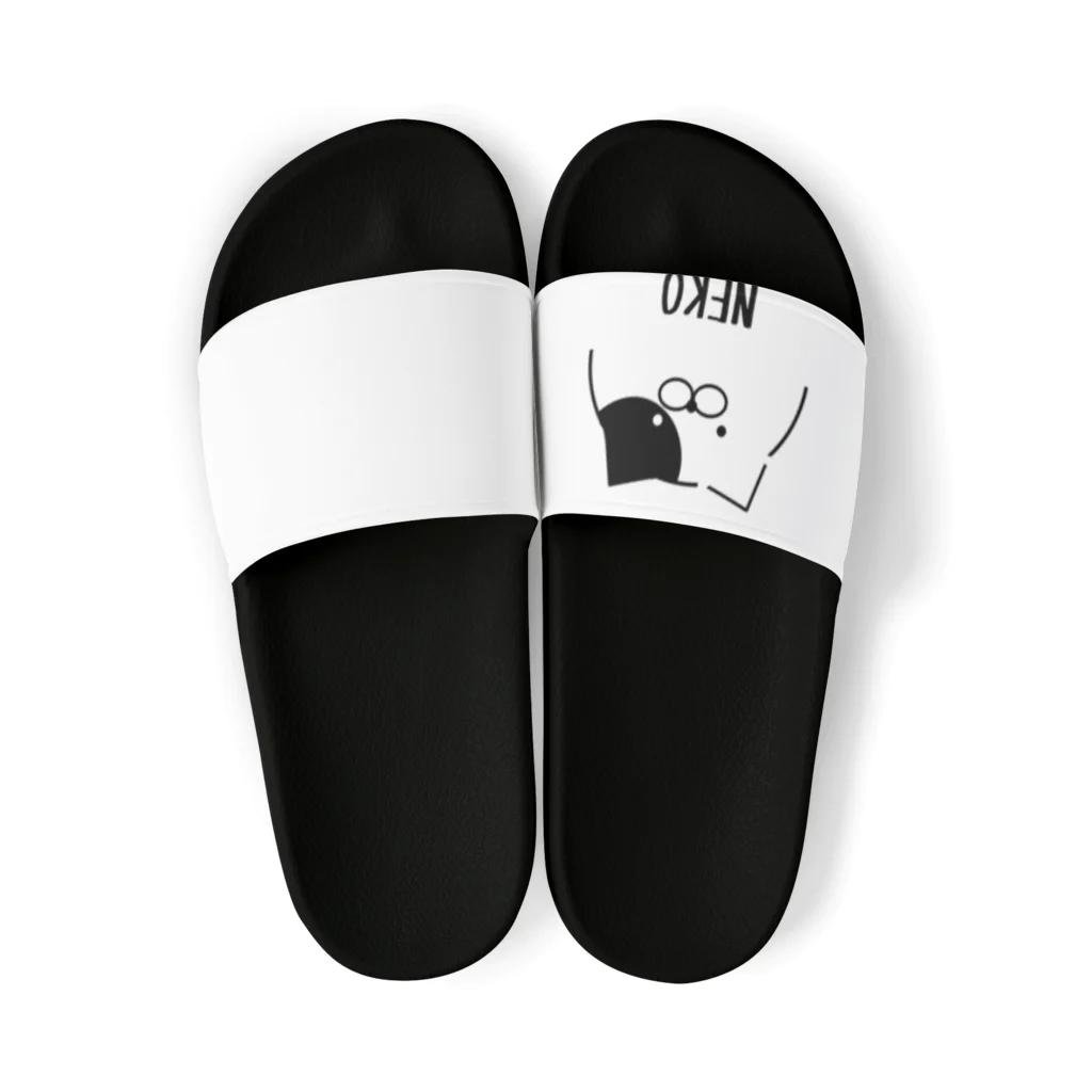 座布団のクロブチ Sandals