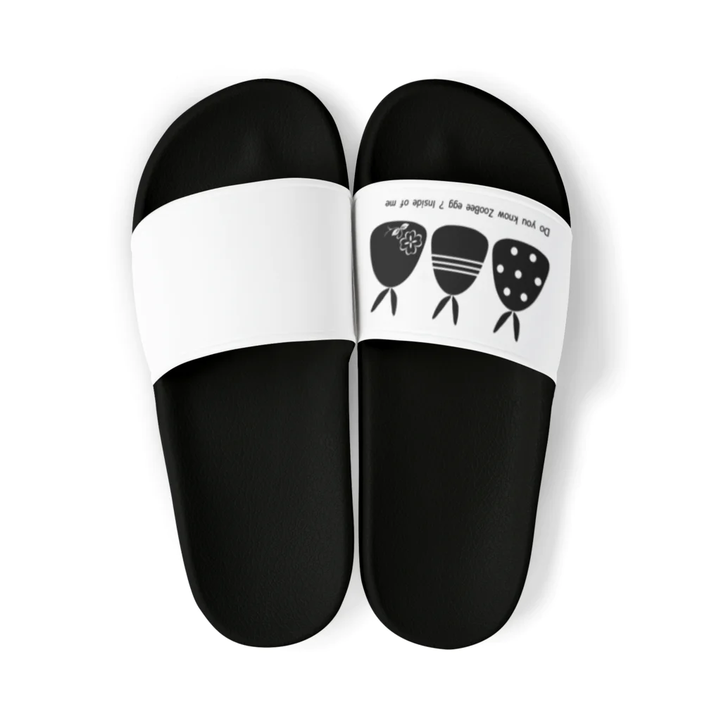 ZooBeeFooのZooBee-egg3 Sandals