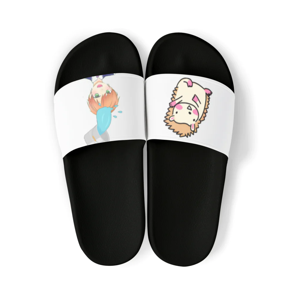 はる。の不思議なハリネズミくん Sandals