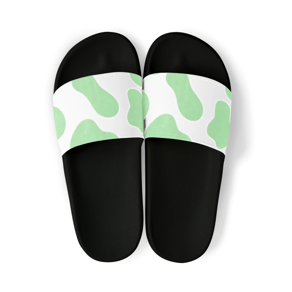 LaNinaのgreen Sandals