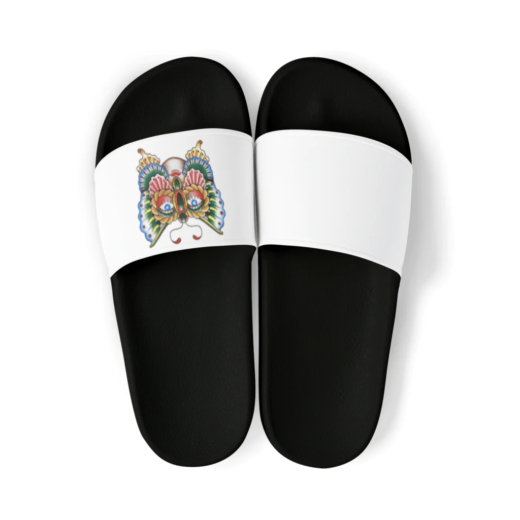 RaccoonDogTattooのばたふらいがーる Sandals