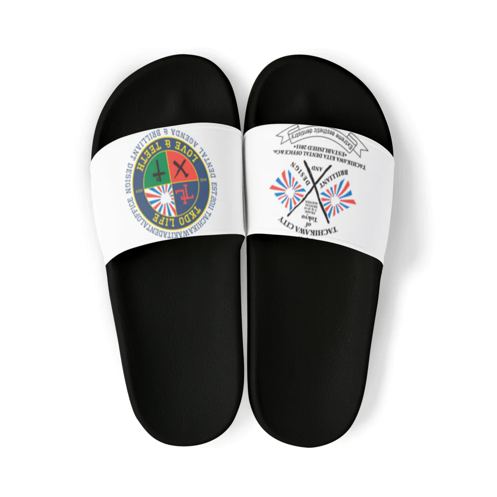 TKDO's STOREのTKDO FLAG BLK Sandals