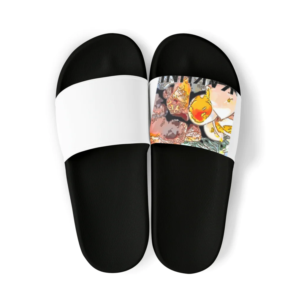 ミンミンゼミの角煮ちゃん Sandals