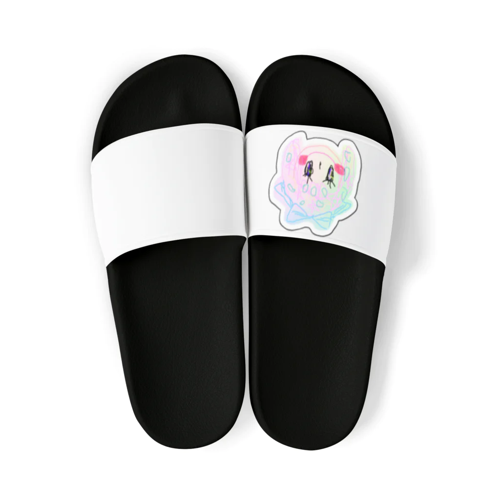 芽ばえるちゃんもーるのカラフルこころ Sandals