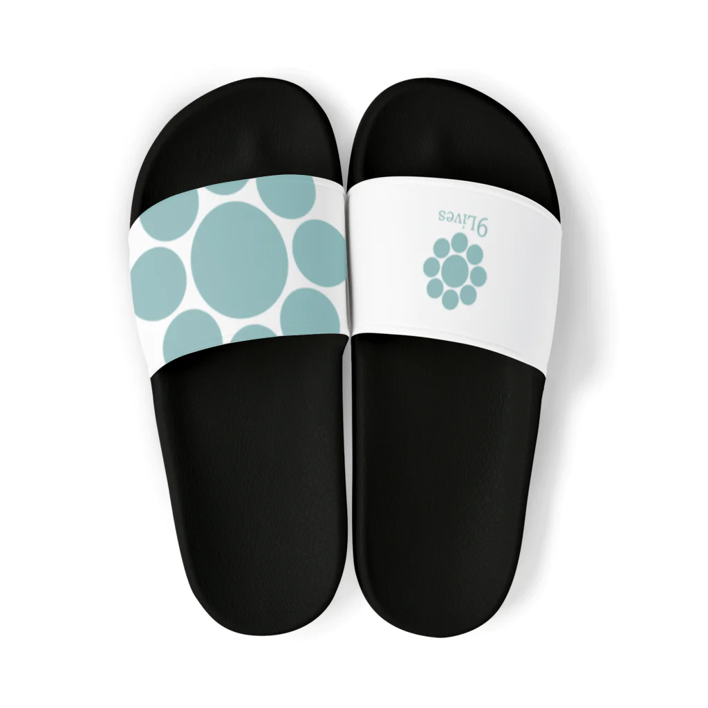 9Lives official goods shopの9lives 九曜シリーズ Sandals