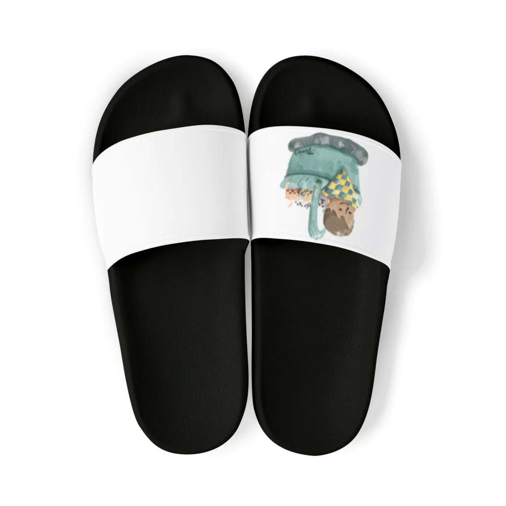 しょっぷトミィの黒い貴公子トミィくん Sandals