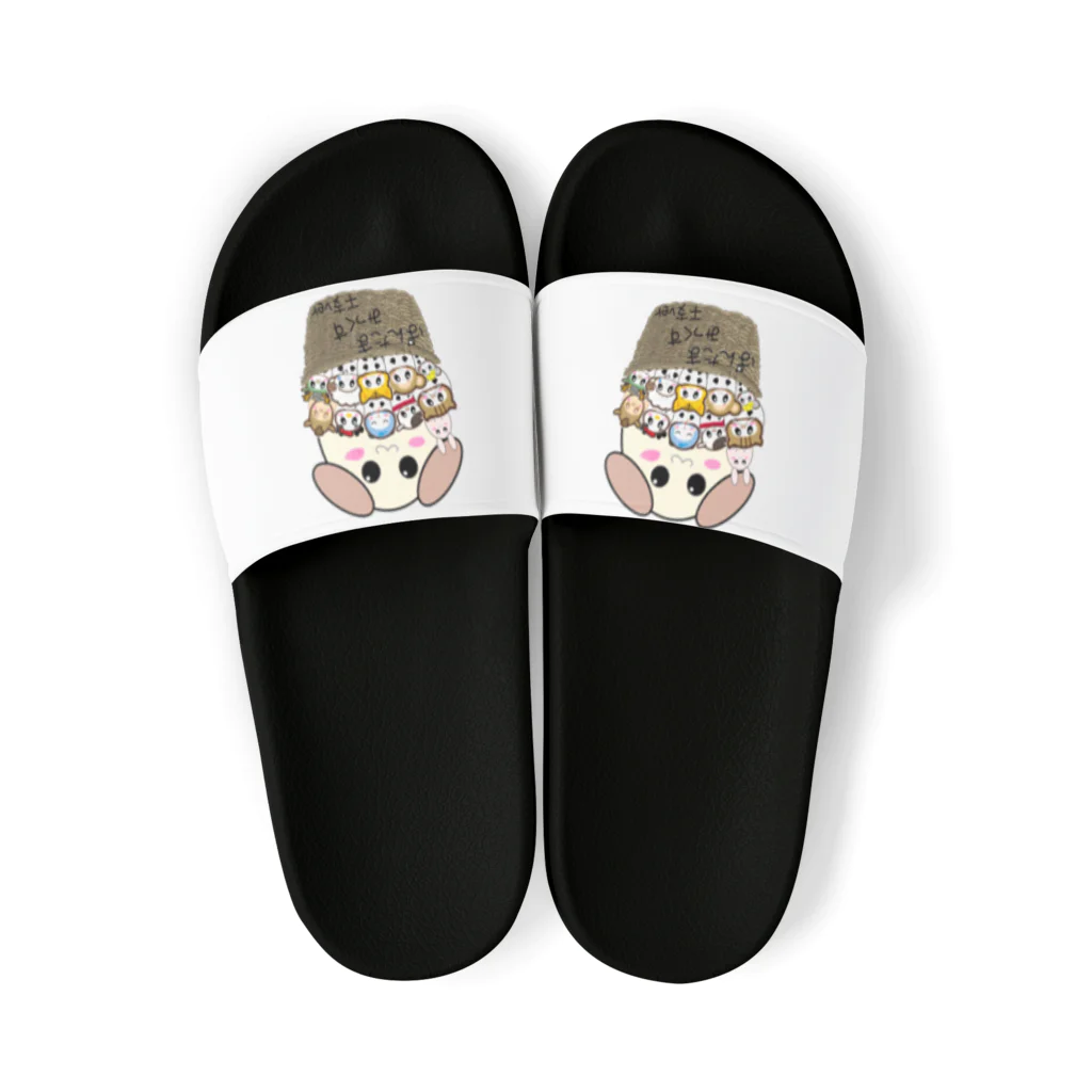 YmMy_shopのぱんたま　干支ver Sandals