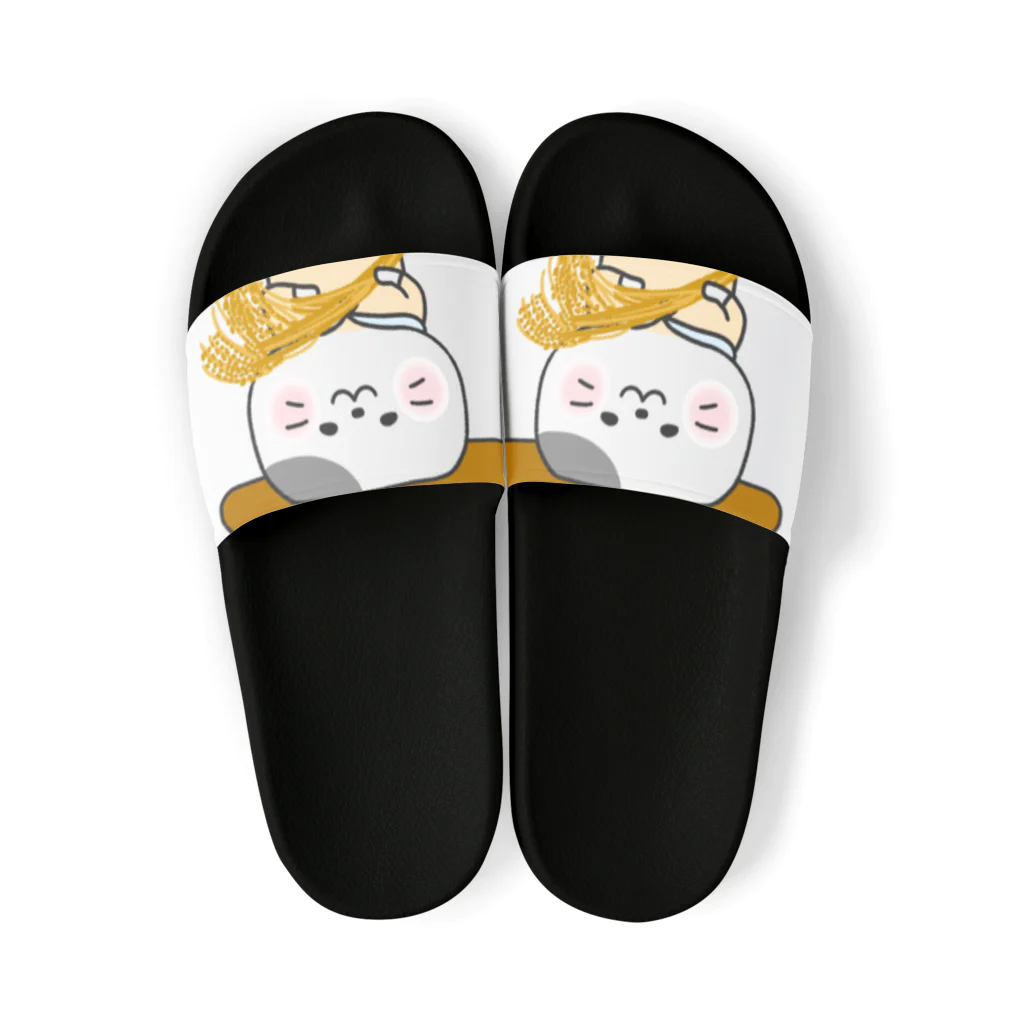 もちぱっちの農業猫さん Sandals