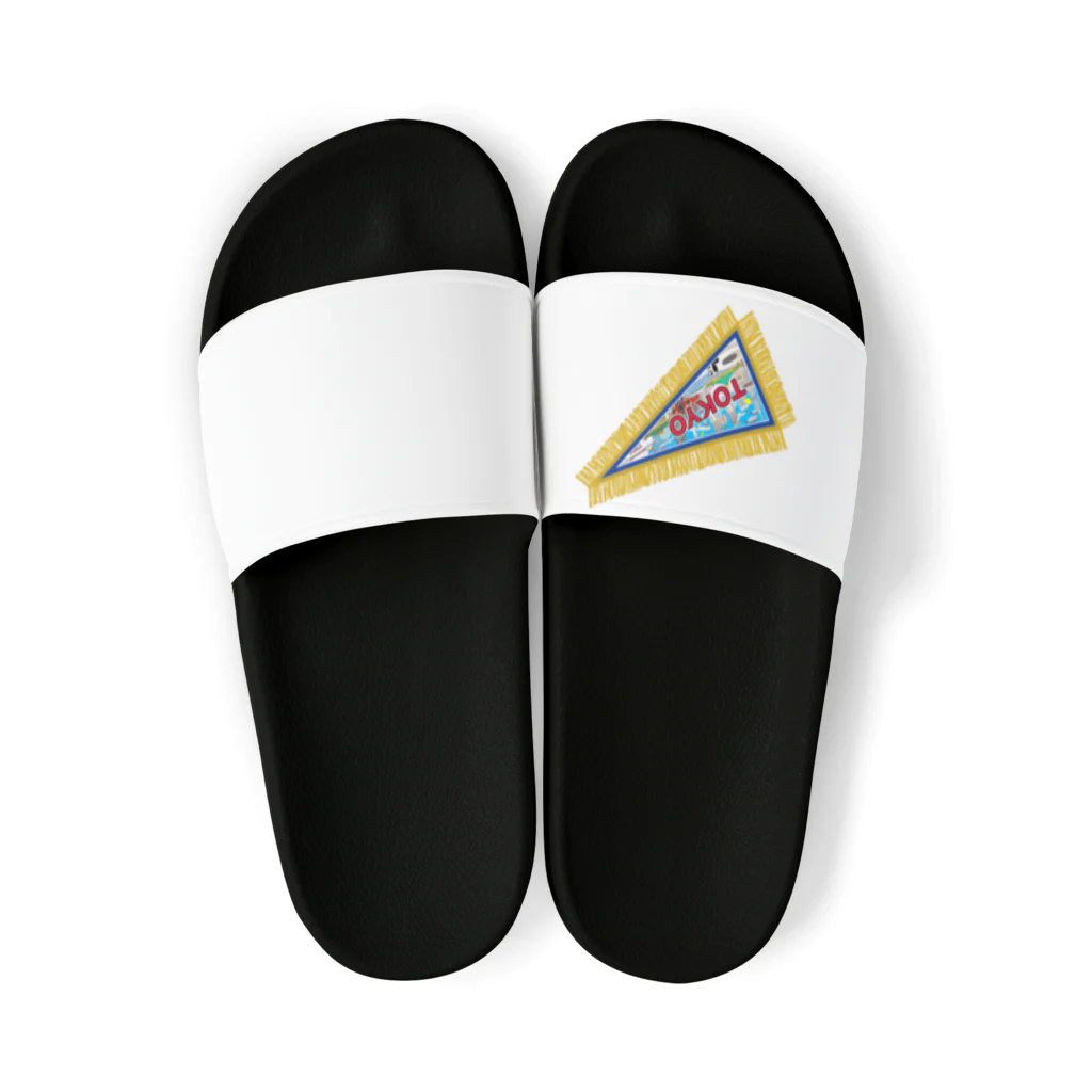 kimchinのTOKYO土産風のペナント Sandals