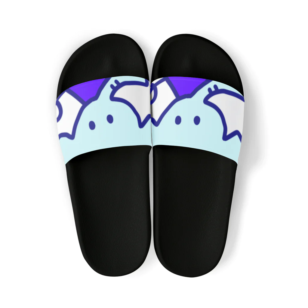 pipro(ぴぷろ)のゾウサン(ponchozoo) Sandals