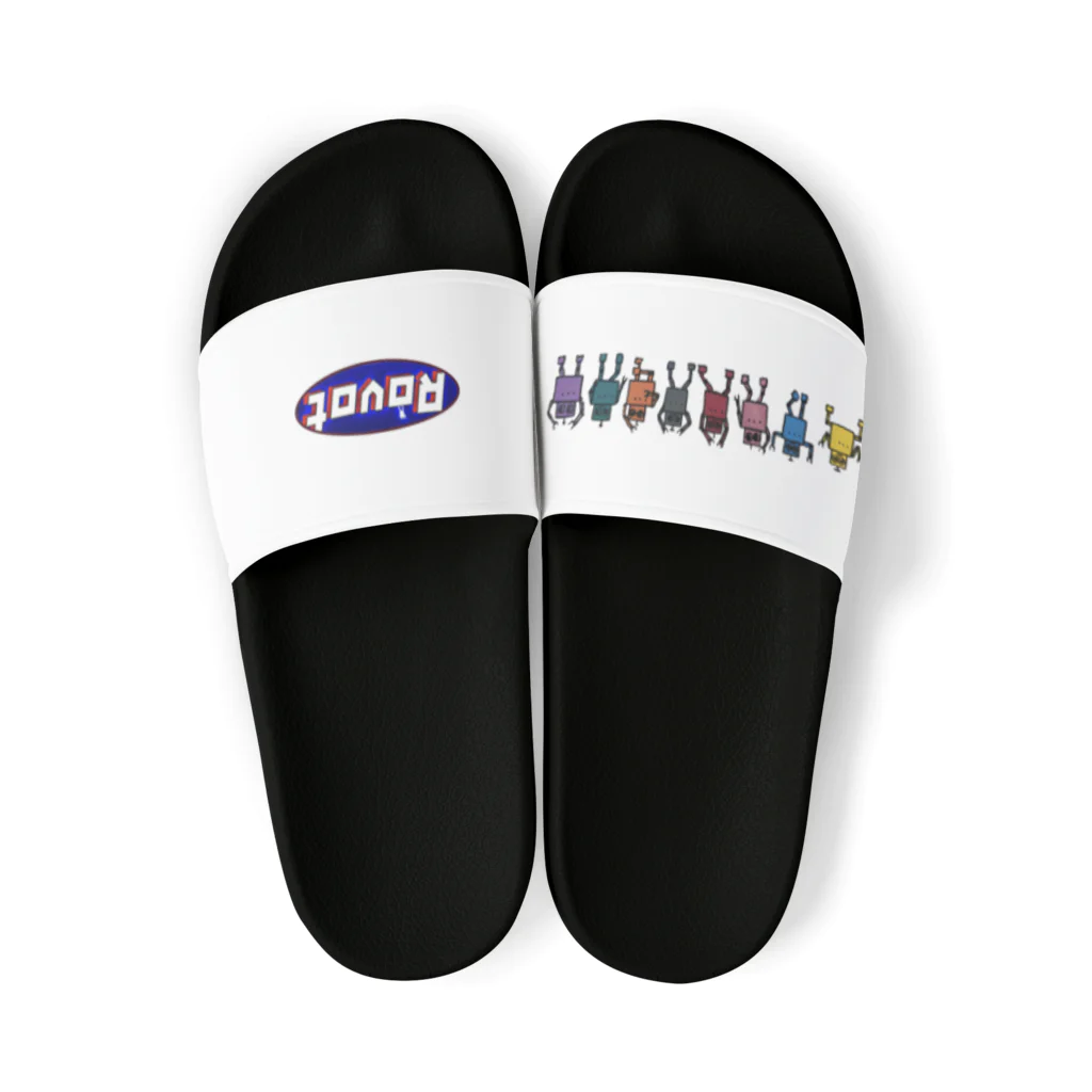 Rovotのロボット オリジナルロゴ Sandals