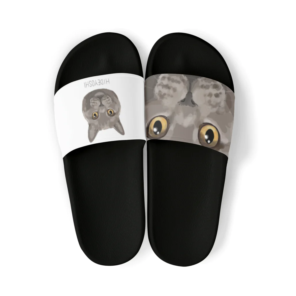 みきぞーん｜保護猫 ミッキー画伯と肉球とおともだちのhideyoshi Sandals