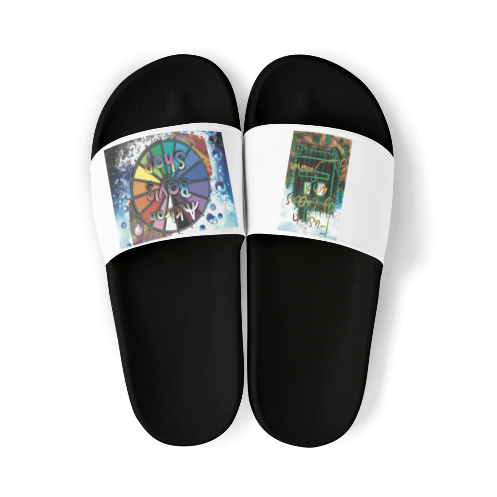 AkironBoy's_Shopのサボテンとサウナの融合 (Fusion of cactns and Sauna) Sandals