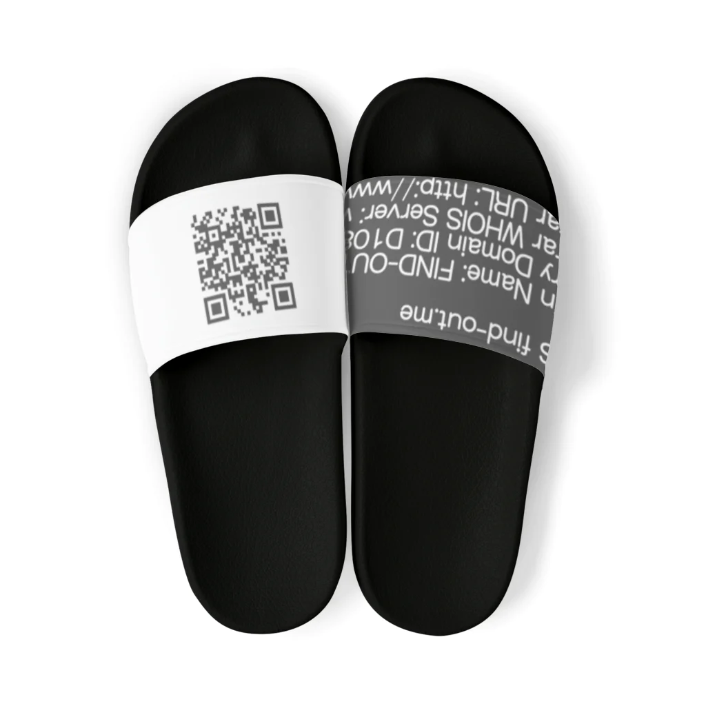 TECHWEARのfind-out.me モノトーンサンダル Sandals