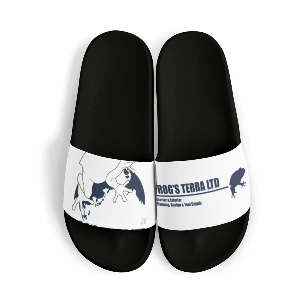 FROG'S TERRA LTDのカラード　ディープシーブルー Sandals