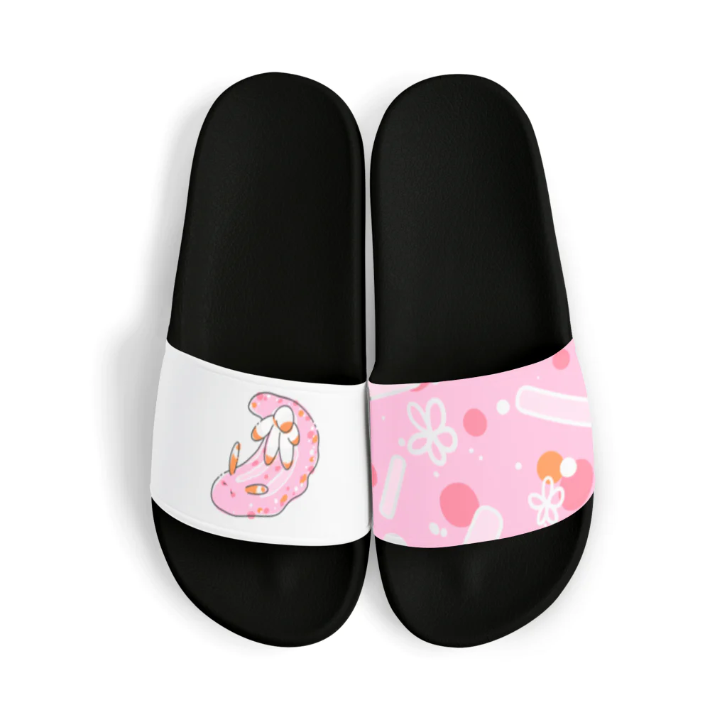 うみうしショップのとけイチゴミルクウミウシ Sandals