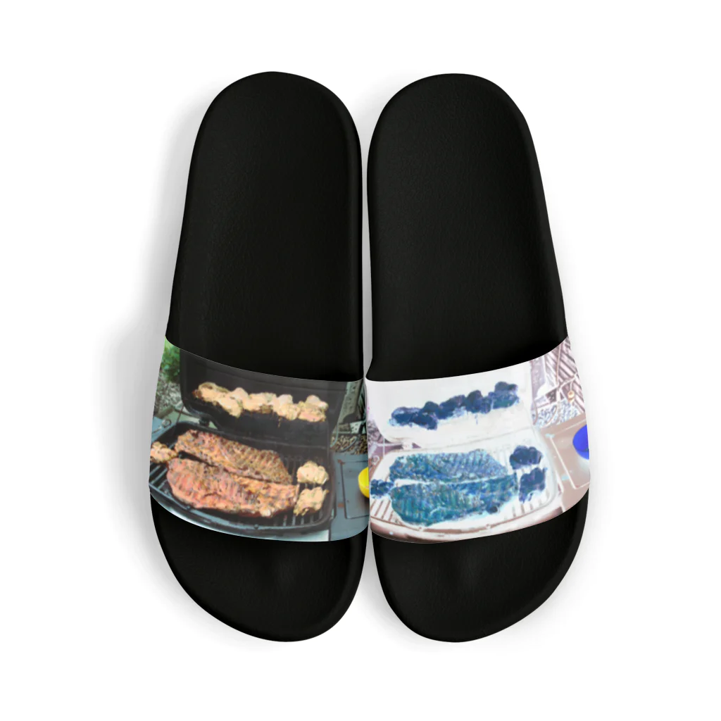 thatoneusernameのアメリカンBBQ Sandals