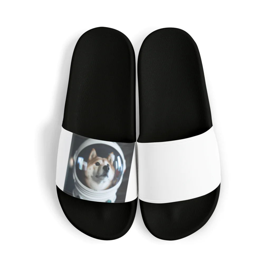 Shibainuteikokuの宇宙飛行士柴犬 Sandals