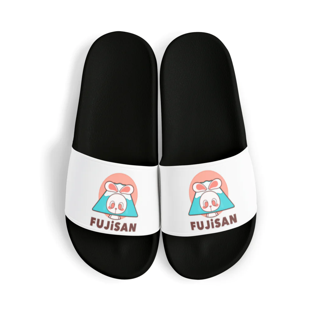 レタ(LETA)のぽっぷらうさぎ(FUJISAN) Sandals