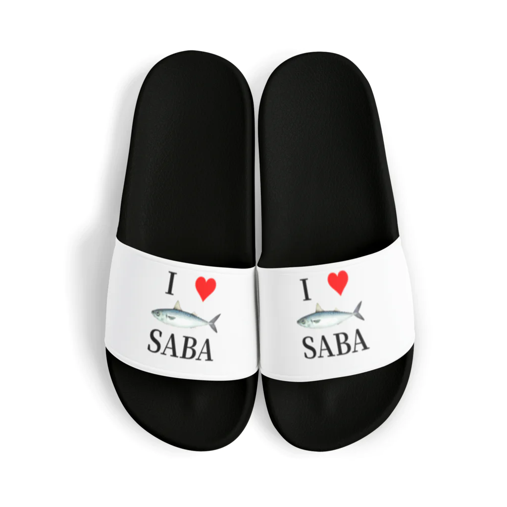 鯖マニアのI♥SABA Sandals