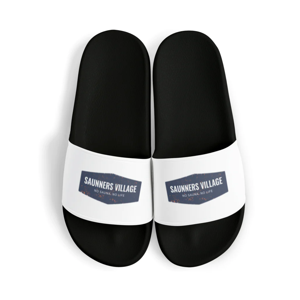 Saunners Village サウナーズビレッジのSaunners Village　oldstyleロゴ Sandals