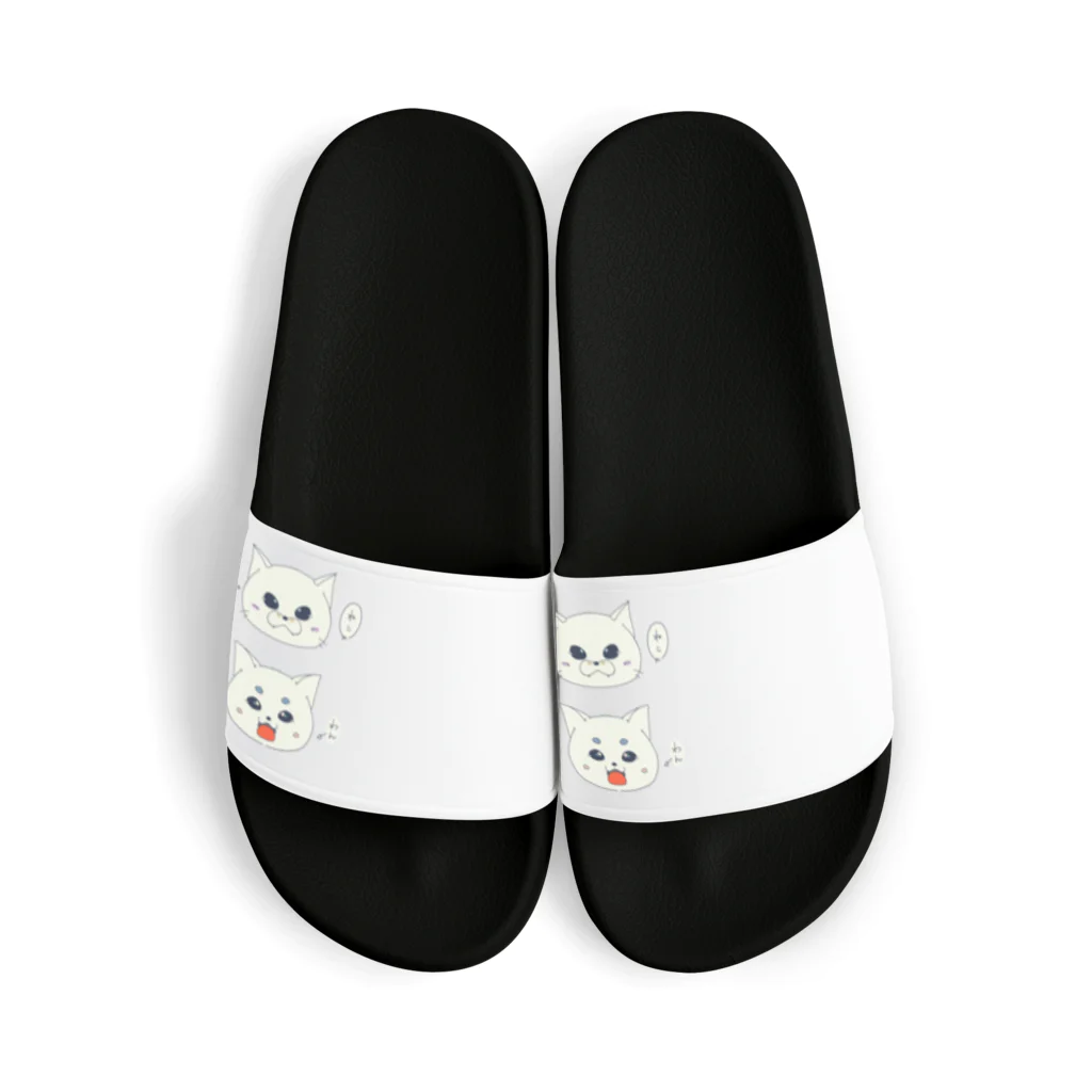 つばめのいぬとねこ Sandals