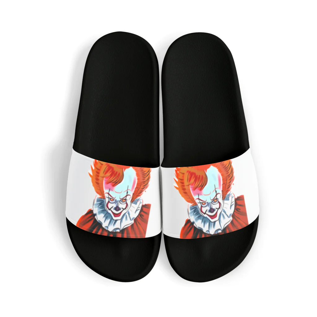 Okuizumoのピエロのイラストのグッズ Sandals