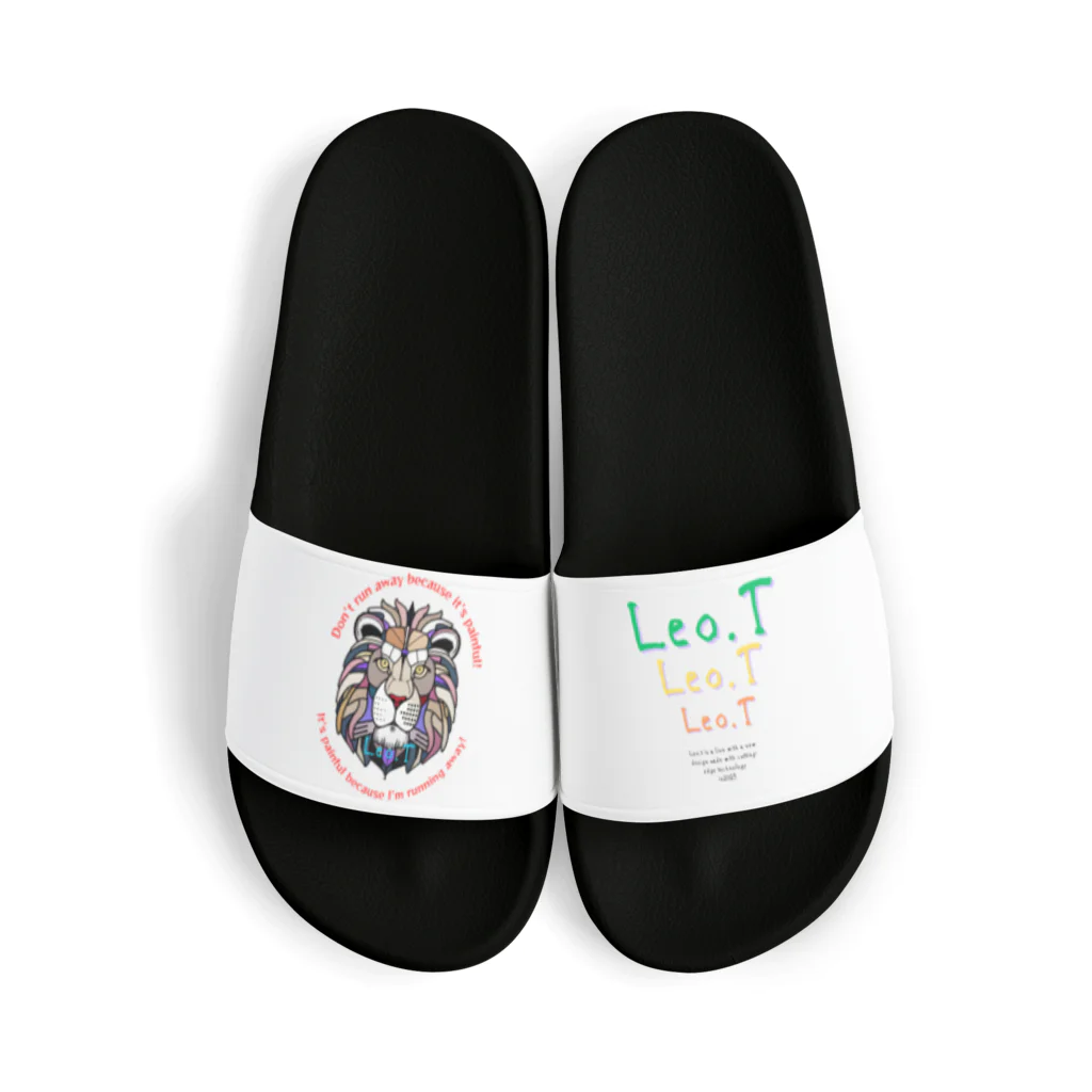 Leo.T Shopのライオンアート　Leo.T Sandals