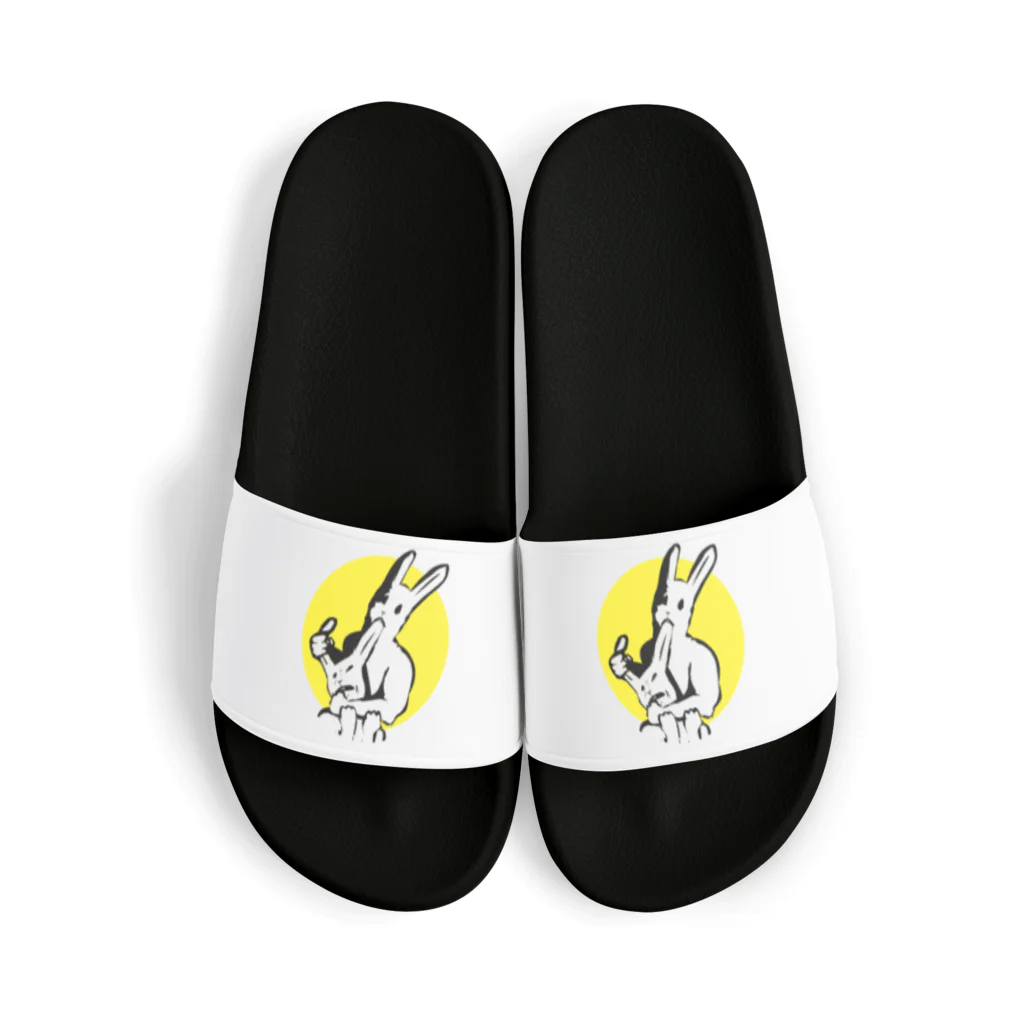 LONESOME TYPE ススの共喰い🐰（ウサギ） Sandals