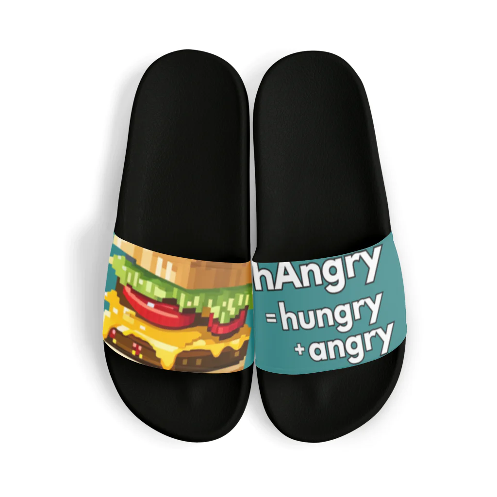 hAngryの【ハンバーガー】hAngry  サンダル