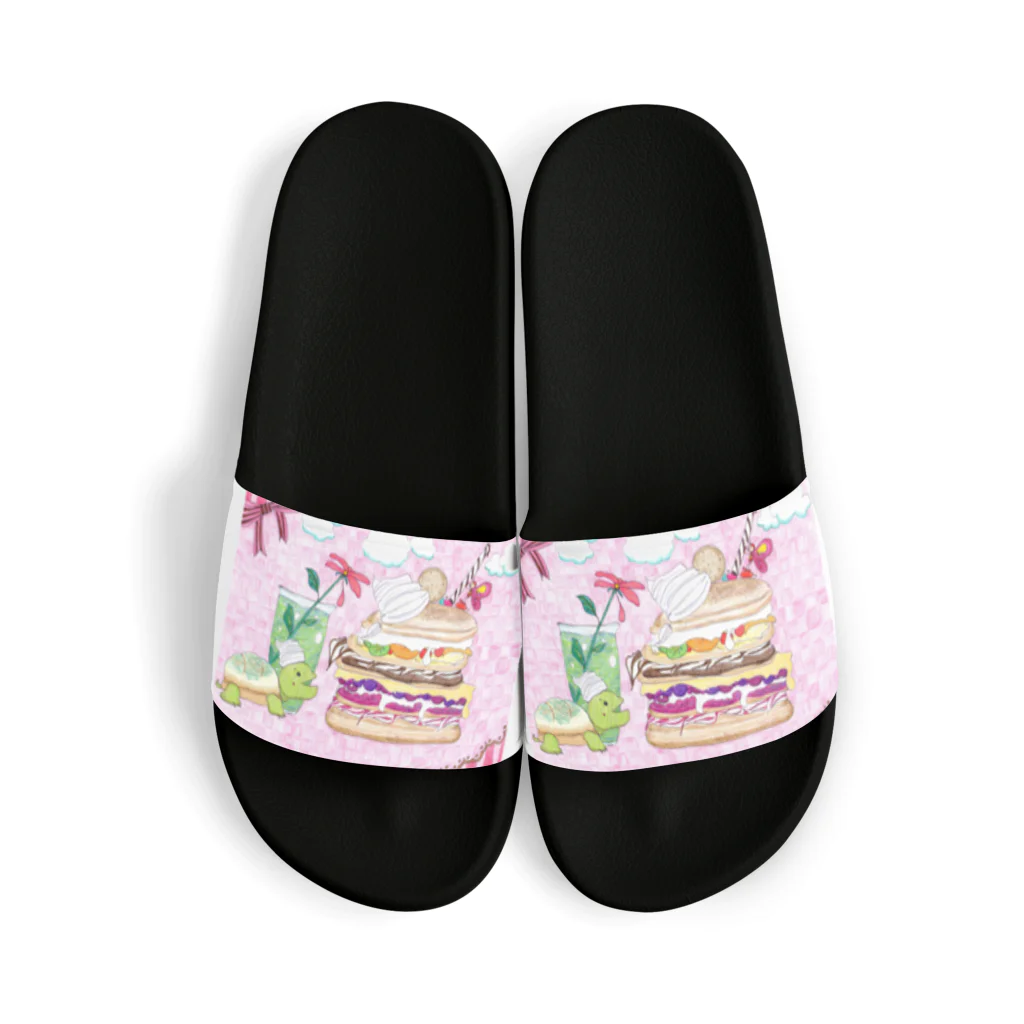 つぎのかめろんぱんけーき Sandals