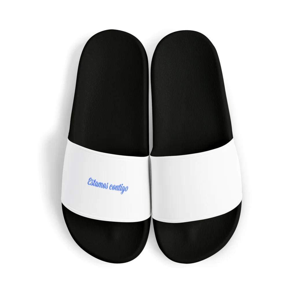 Estamos contigoのBLUE LOGO Sandals