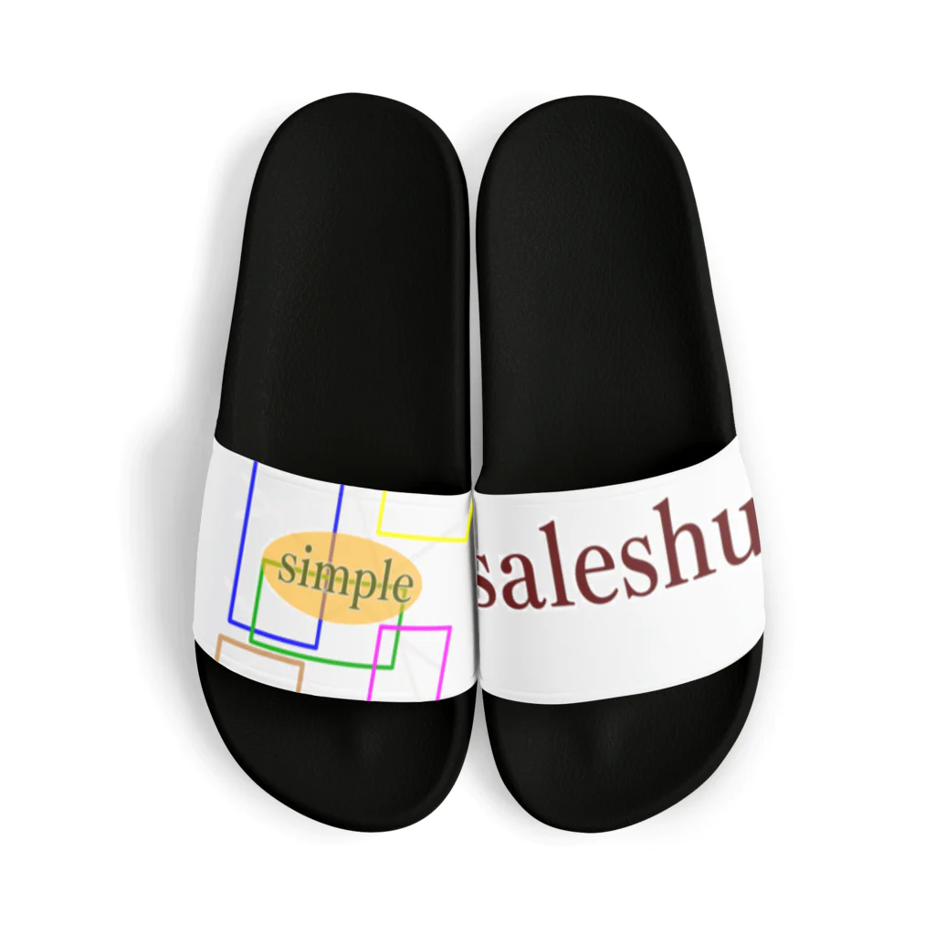 saleshuのsimple サンダル