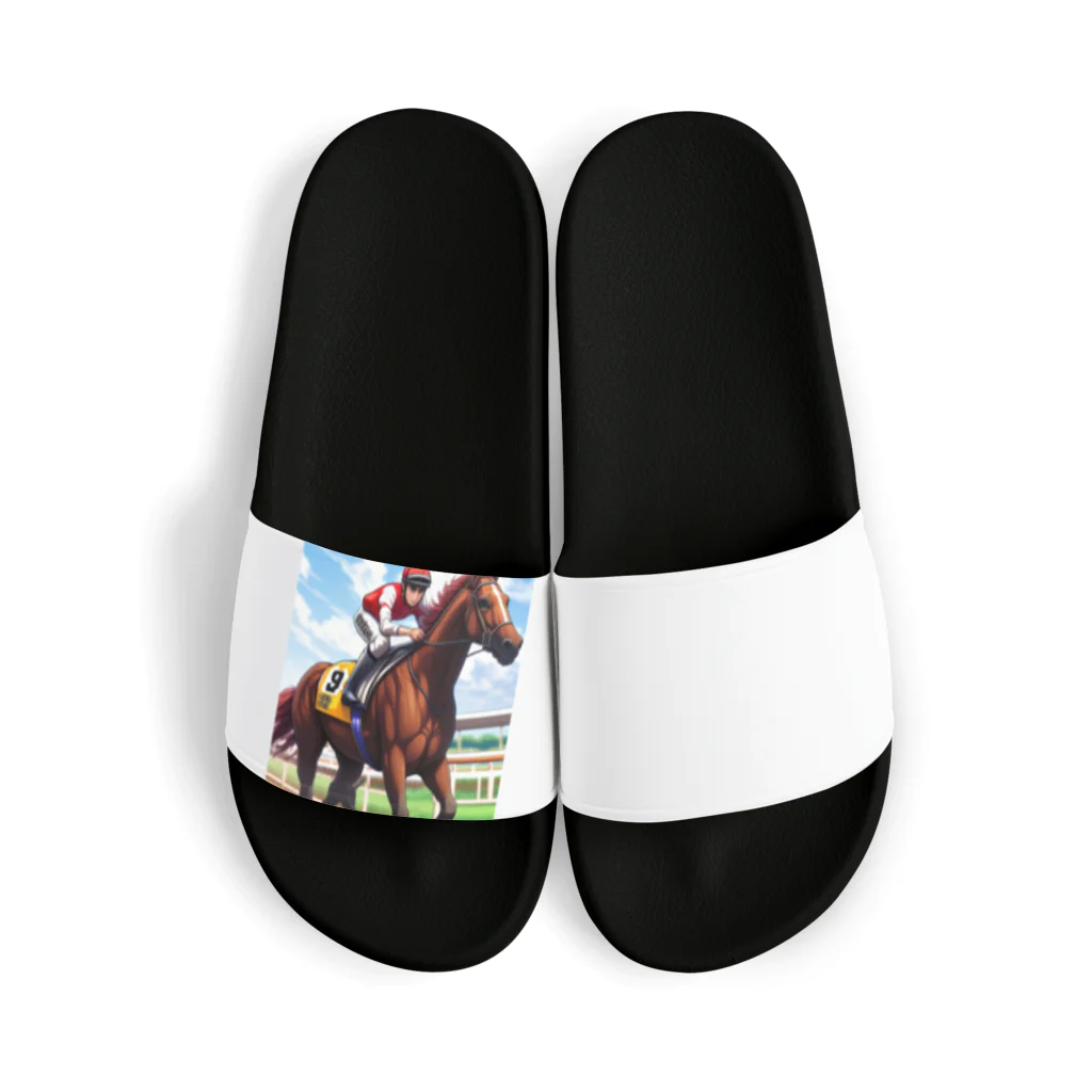 KSK SHOPの競馬(horse racing) サンダル